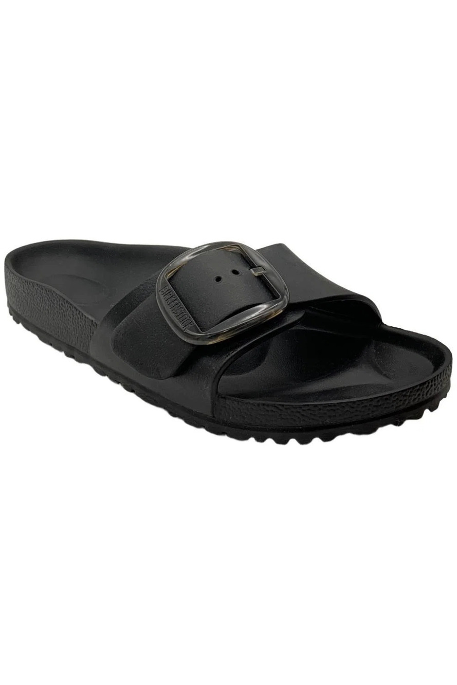 Birkenstock Women's Madrid Big Buckle EVA Slide Sandal Black - Narrow